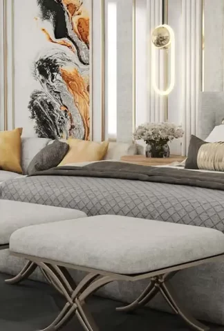 Bed room interior designing